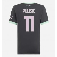 Fotbalové Dres AC Milan Christian Pulisic #11 Dámské Alternativní 2024-25 Krátký Rukáv